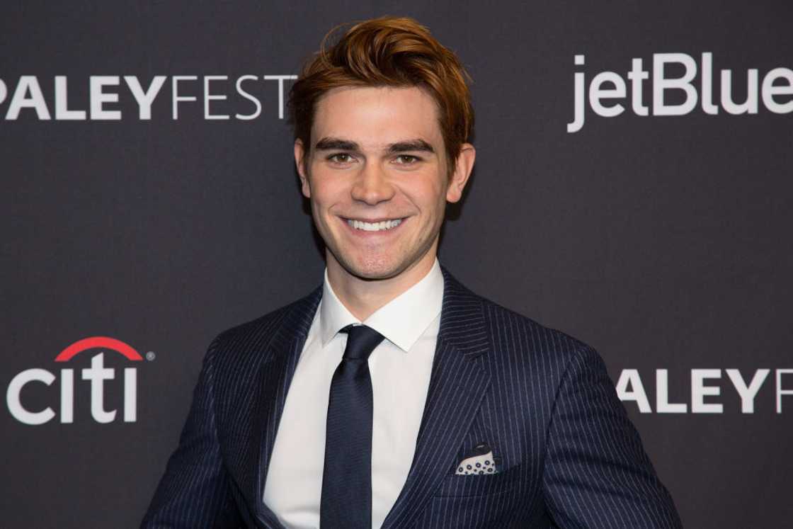 KJ Apa arrives for the 2018 PaleyFest Los Angeles - CW's "Riverdale" at Dolby Theatre on March 25, 2018 in Hollywood, California KJ Apa arrives for the 2018 PaleyFest Los Angeles - CW's "Riverdale" at Dolby Theatre on March 25, 2018 in Hollywood, California