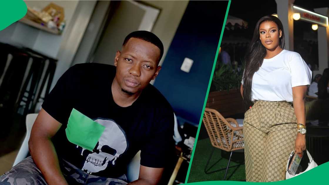 Dineo Moloisane's alleged boyfriend breaks silence on split reports