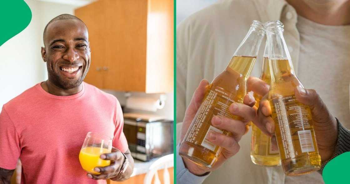 SA netizens shared their social perceptions about men who don't drink alcohol SA netizens shared their social perceptions about men who don't drink alcohol