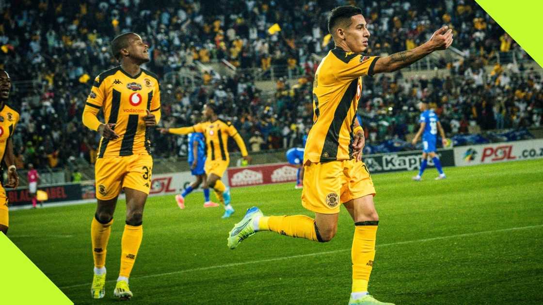 Gaston Sirino scored during Kaizer Chiefs 4-0 vocotry over SuperSport United.