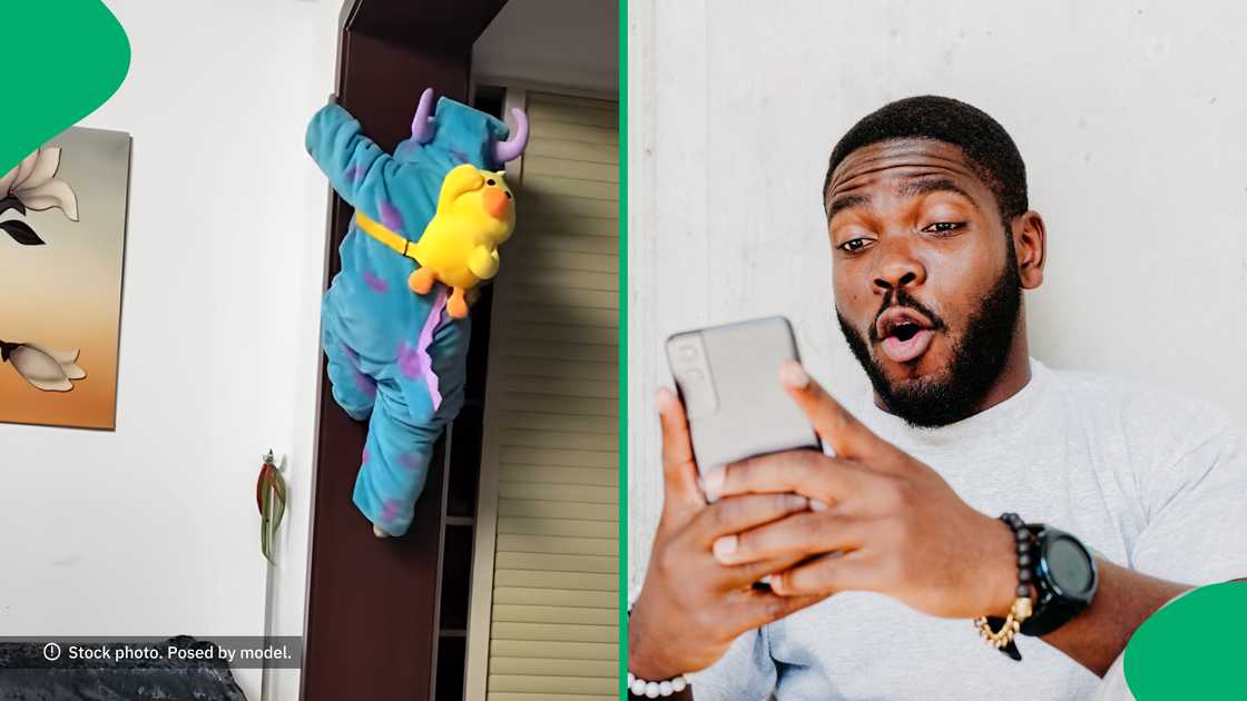 A small child left people across the internet in shock after climbing a wall. A small child left people across the internet in shock after climbing a wall.