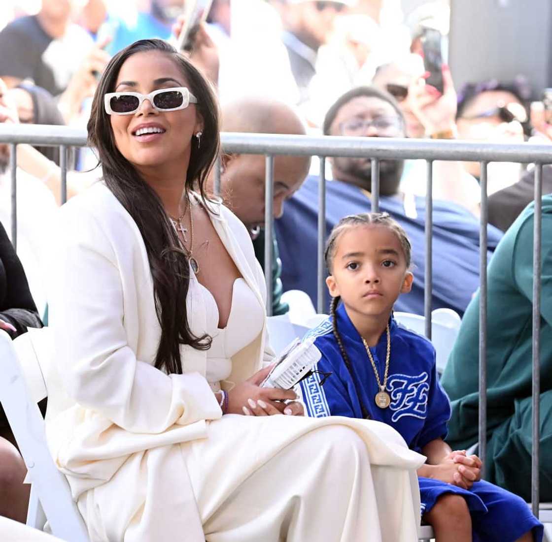 Who is Lauren London first baby daddy?