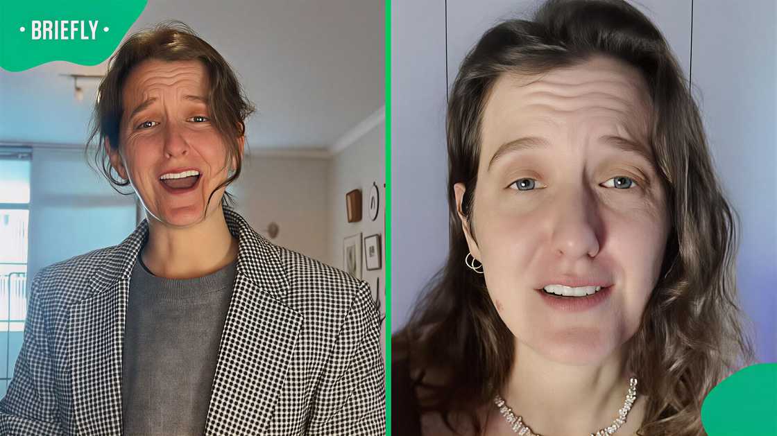 A Cape Town woman posed in a TikTok video while making content.