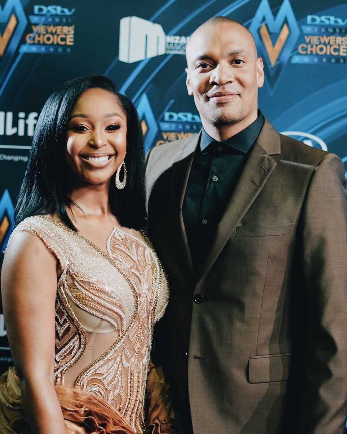 Quinton Jones and Minnie Dlamini Quinton Jones and Minnie Dlamini