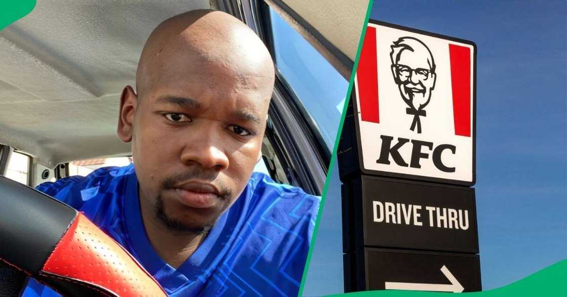 A Cape Town man asked for a hand in marriage from a KFC employee. A Cape Town man asked for a hand in marriage from a KFC employee.