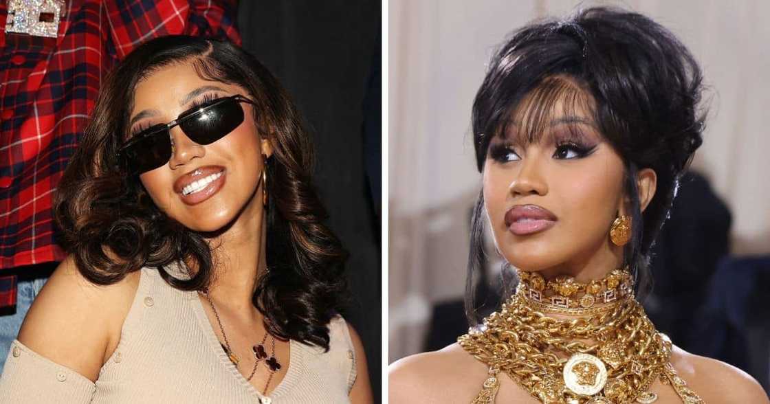 Cardi B on the red carpet Cardi B on the red carpet