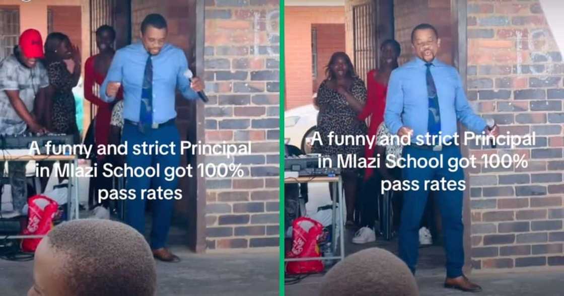 dancing principal celebrates 100% matric pass rate dancing principal celebrates 100% matric pass rate