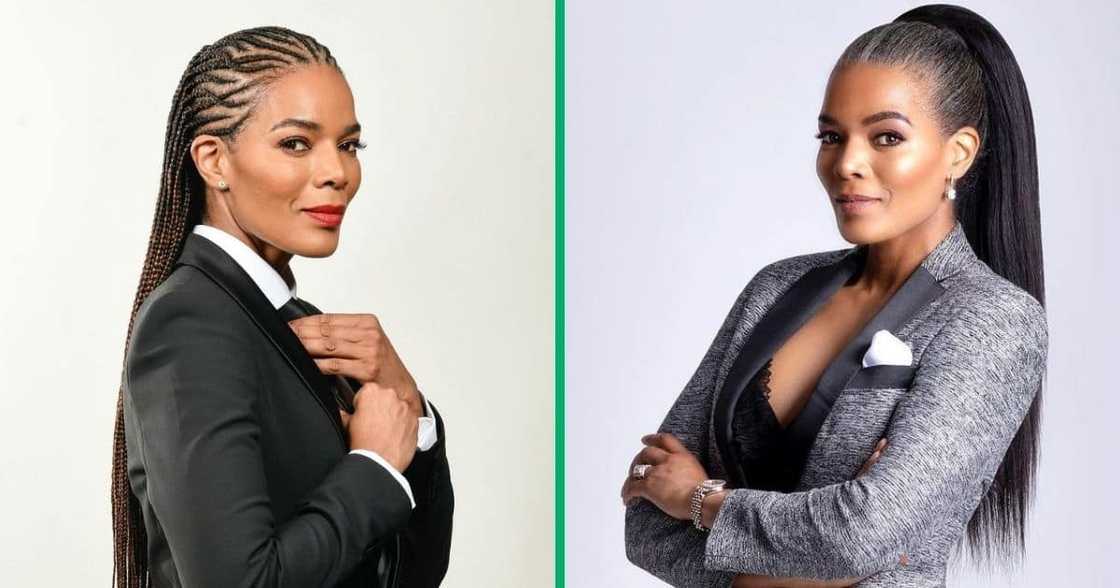 Connie Ferguson's workout video had people buzzing. Connie Ferguson's workout video had people buzzing.