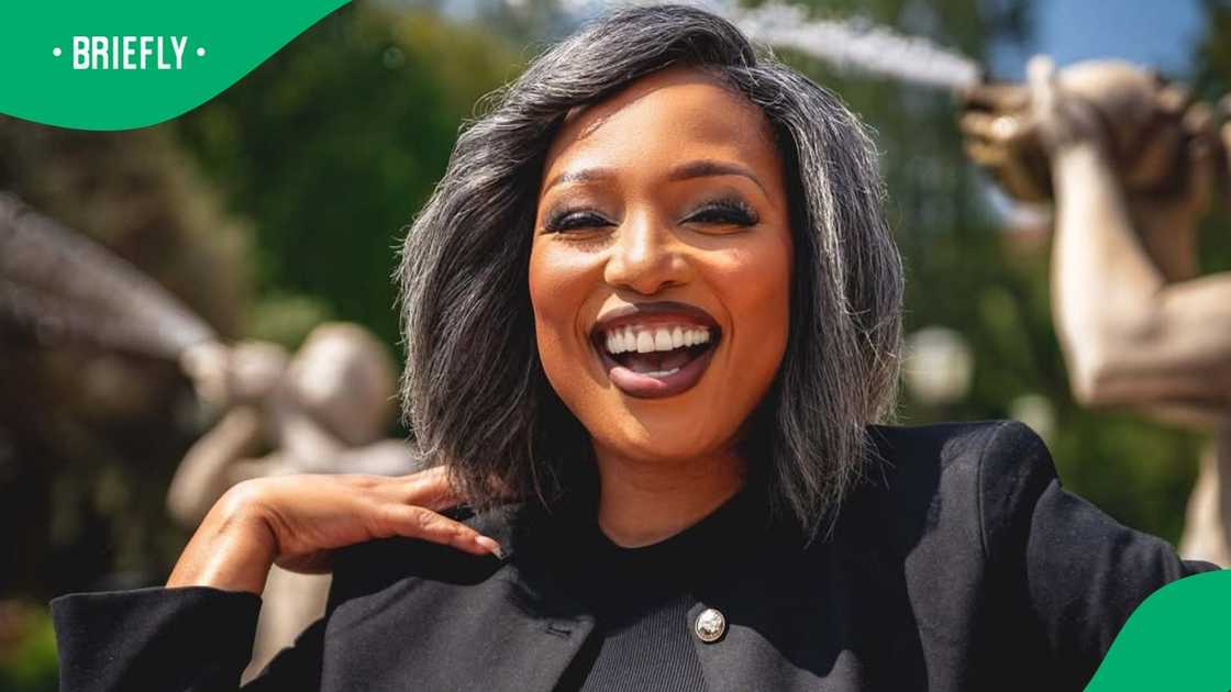 Phindile Gwala serves legs and curves Phindile Gwala serves legs and curves