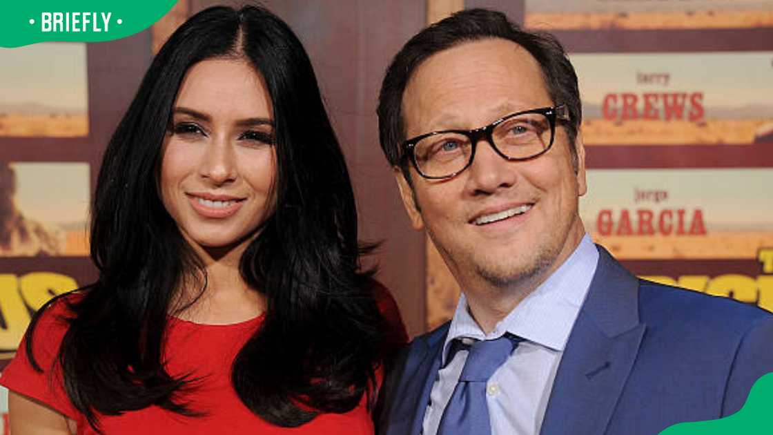 Actor Rob Schneider and wife Patricia Maya Schneider