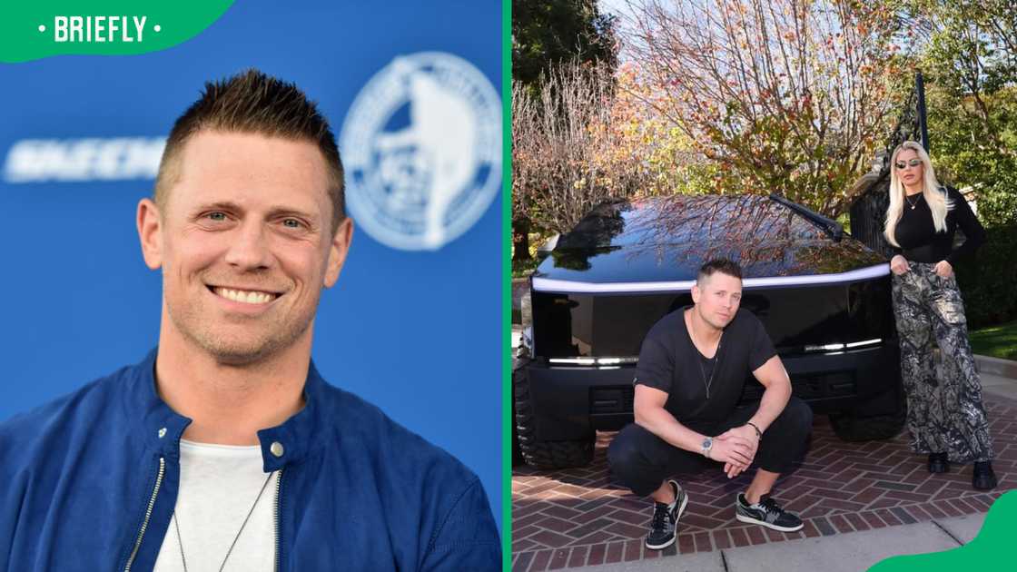 The Miz and his wife The Miz and his wife