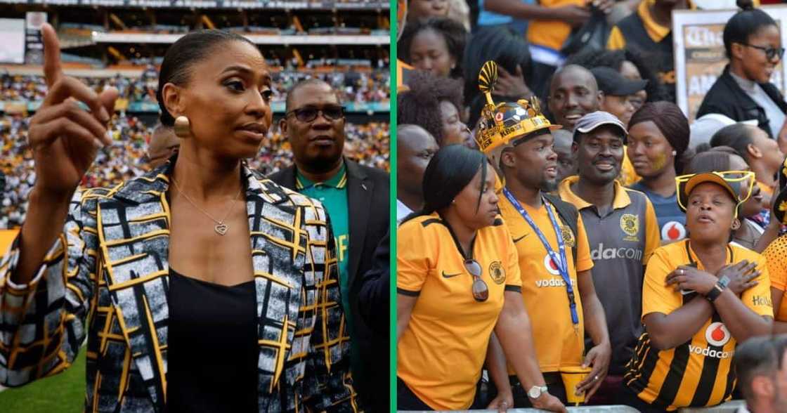 Jeessica Motaung cries at Soweto Derby