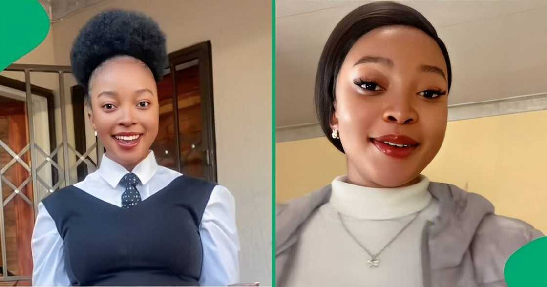 A TikTok video shows a woman unveiling her life before payday. A TikTok video shows a woman unveiling her life before payday.