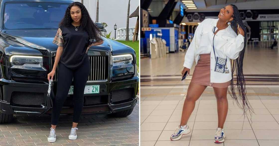 Shauwn MaMkhize Mkhize and Tamia Mpisane Shauwn MaMkhize Mkhize and Tamia Mpisane