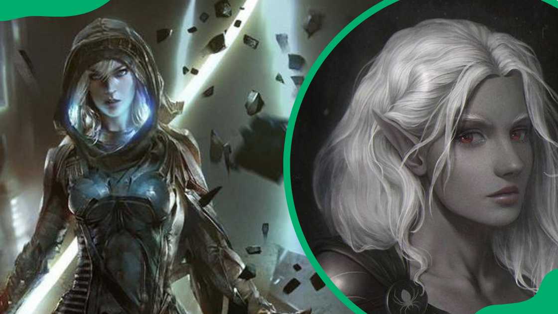 female drow female drow