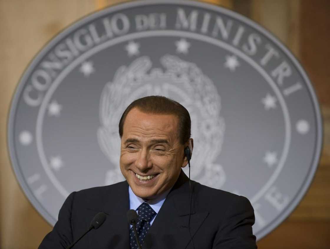 Berlusconi led Italy three times between 1994 and 2011 Berlusconi led Italy three times between 1994 and 2011