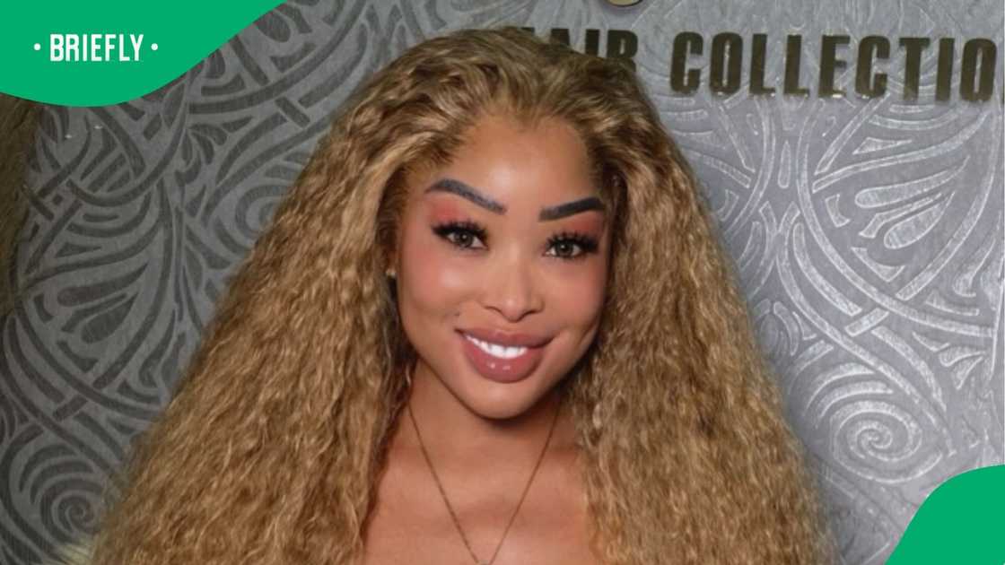 Khanyi Mbau's daughter looks like her twin in viral photo
