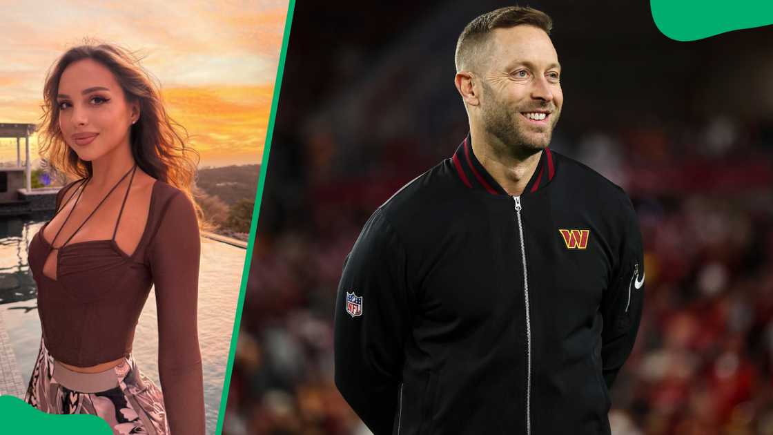 Veronica Bielik and Kliff Kingsbury Veronica Bielik and Kliff Kingsbury
