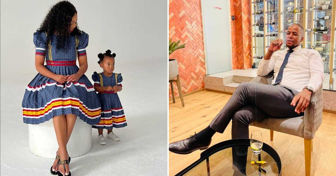 The elated lawyer shared a beautiful pic of his wife and daughter in lovely outfits. The elated lawyer shared a beautiful pic of his wife and daughter in lovely outfits.