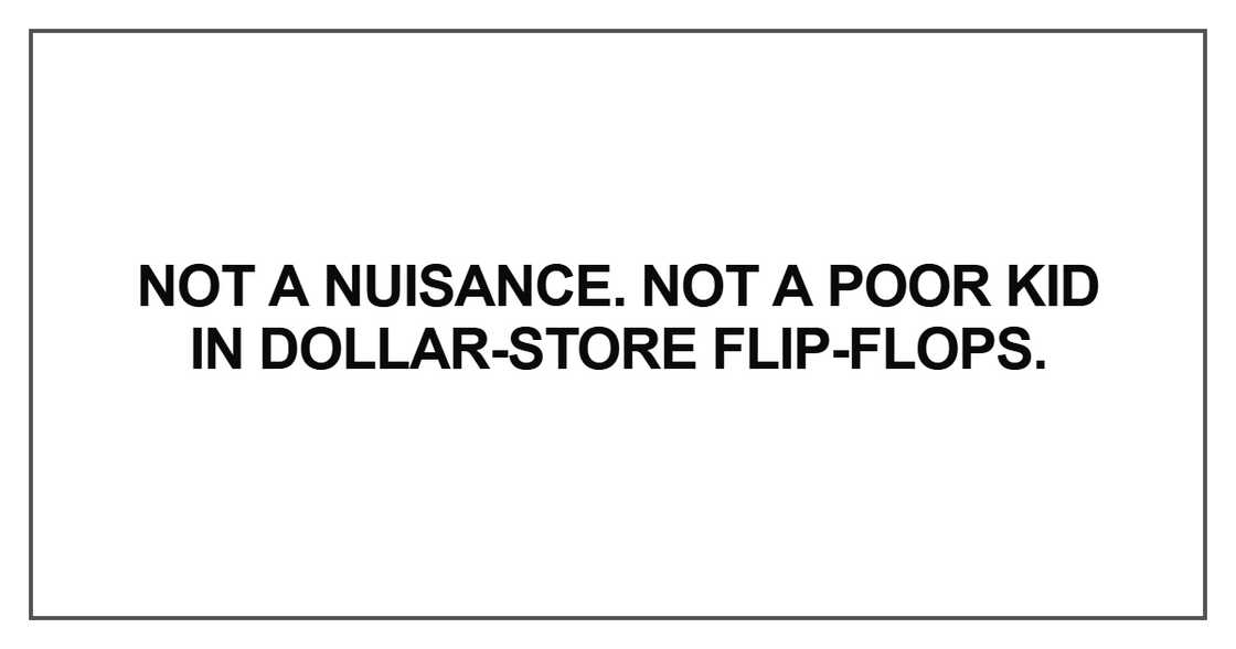 Not a nuisance