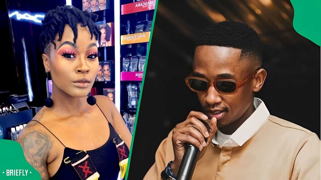 Lamiez Holworthy is said to treat her fans better than Scotts Maphuma. Lamiez Holworthy is said to treat her fans better than Scotts Maphuma.