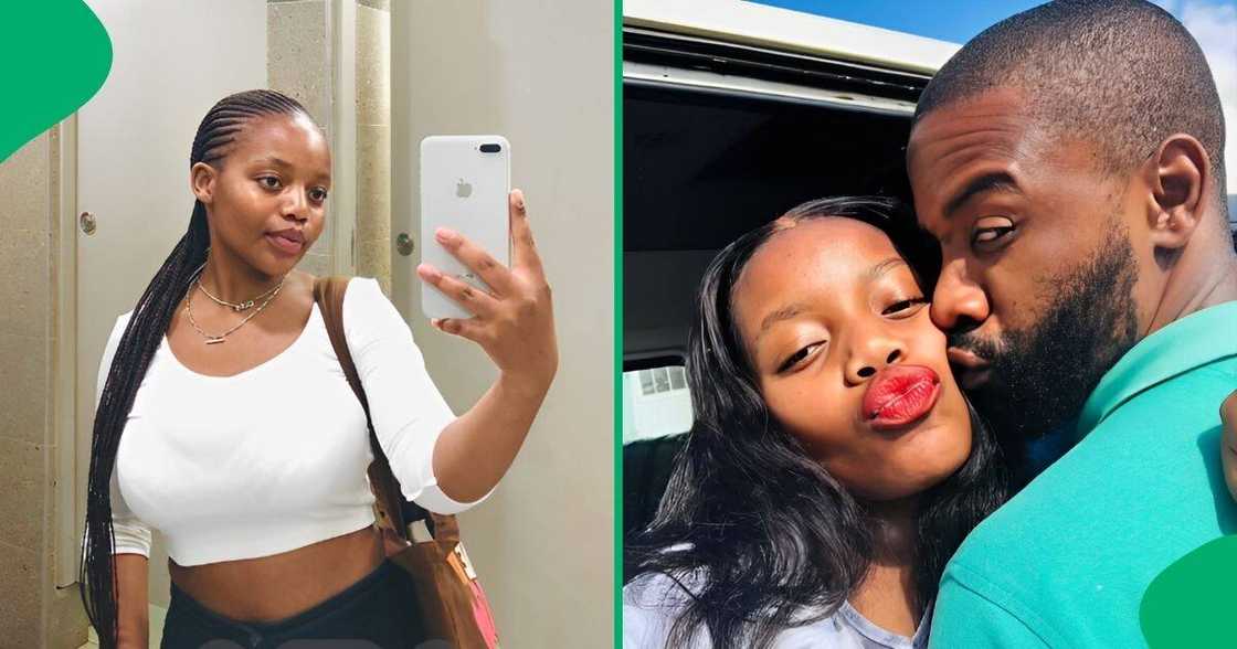 A South African woman shared a video of her boyfriend patiently waiting at the salon while she got her hair braided A South African woman shared a video of her boyfriend patiently waiting at the salon while she got her hair braided