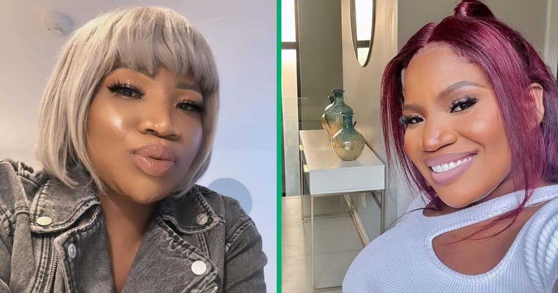 Makhadzi showed off her legs wearing shorts in London Makhadzi showed off her legs wearing shorts in London