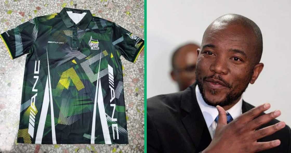 BOSA's Mmusi Maimane flags possible copyright infringements over the similarities between the AMG logo and a design on an ANC golf shirt BOSA's Mmusi Maimane flags possible copyright infringements over the similarities between the AMG logo and a design on an ANC golf shirt