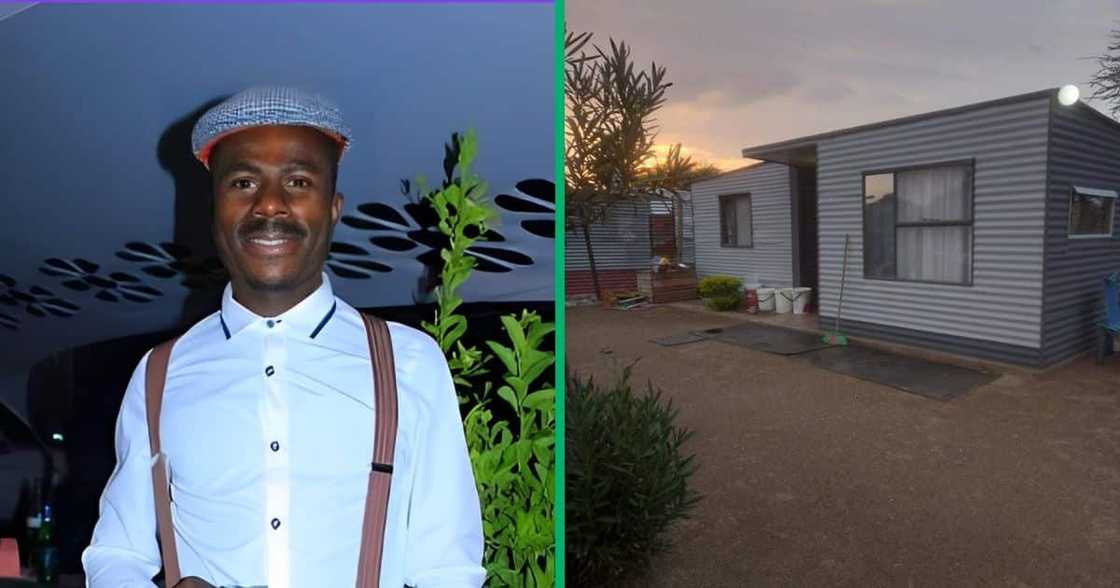 Man shares a picture of his shack Man shares a picture of his shack