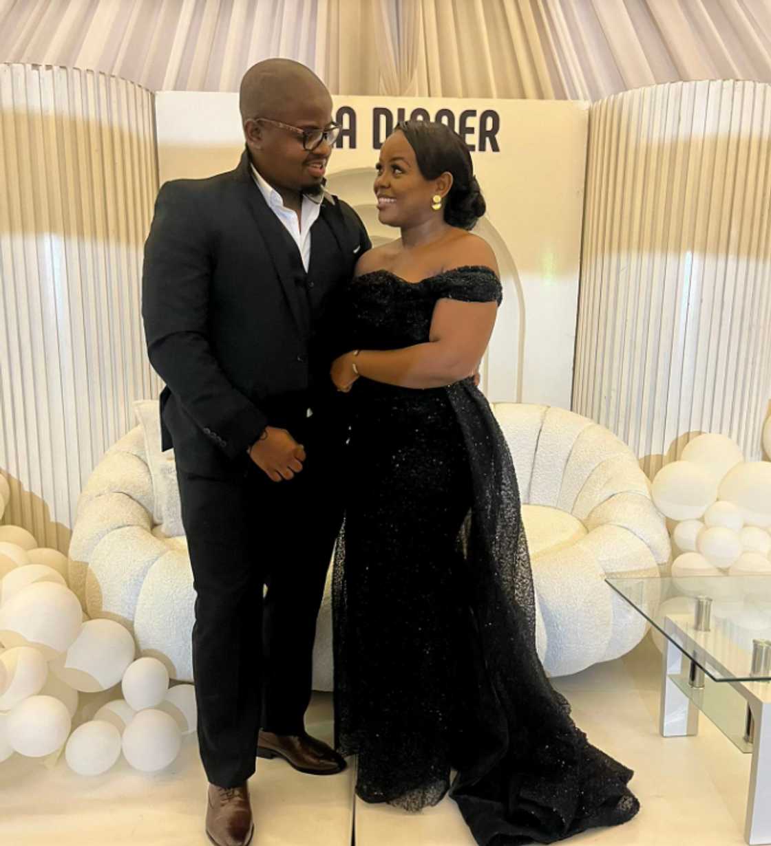 The couple grew up on the same street but live hours away from their childhood homes