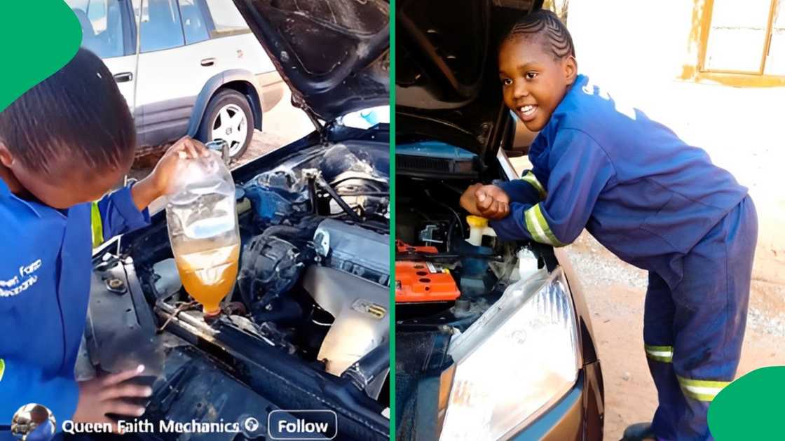 She also used a wire to start the car from the bonnet, shocking many viewers