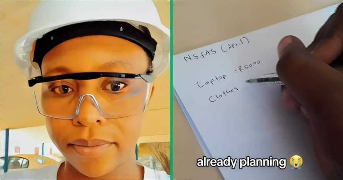 A woman's NSFAS spending plan went TikTok viral A woman's NSFAS spending plan went TikTok viral