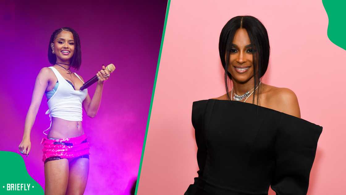Netizens reacted to Ciara sharing a moment with Tyla Netizens reacted to Ciara sharing a moment with Tyla