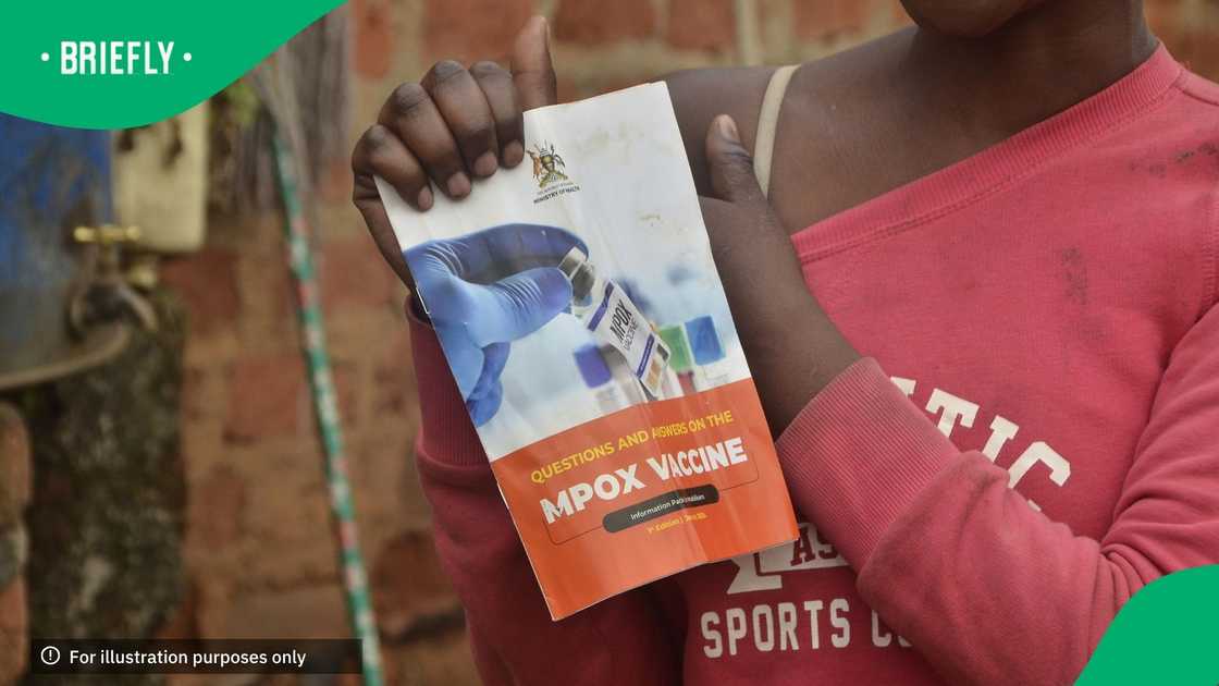 Uganda launches the first phase of the vaccination campaign for high-risk groups and health workers as part of the fight against the M pox virus (Mpox) epidemic in Kampala, Uganda on February 01, 2025