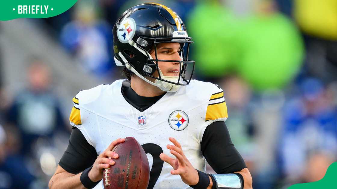 Mason Rudolph in Seattle, Washington Mason Rudolph in Seattle, Washington