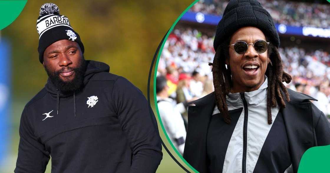 Tendai Mtawarira shared a picture with Jay-Z on social media