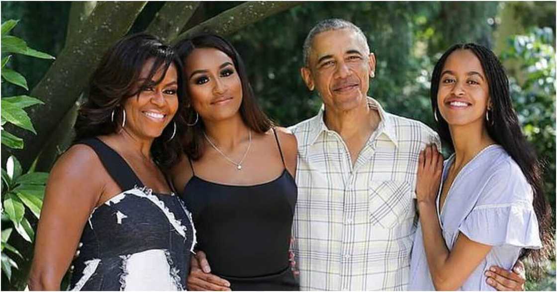 Barack Obama says Malia's boyfriend paid for groceries while living with them during quarantine Barack Obama says Malia's boyfriend paid for groceries while living with them during quarantine