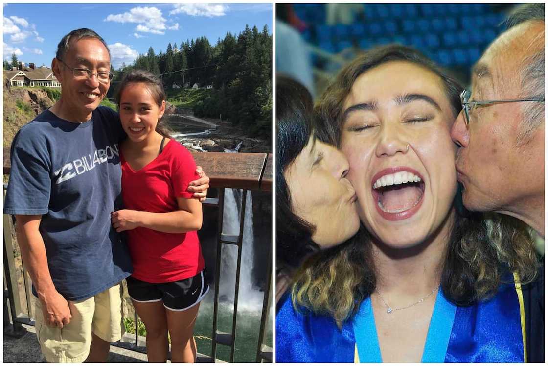 Who is Katelyn Ohashi father?