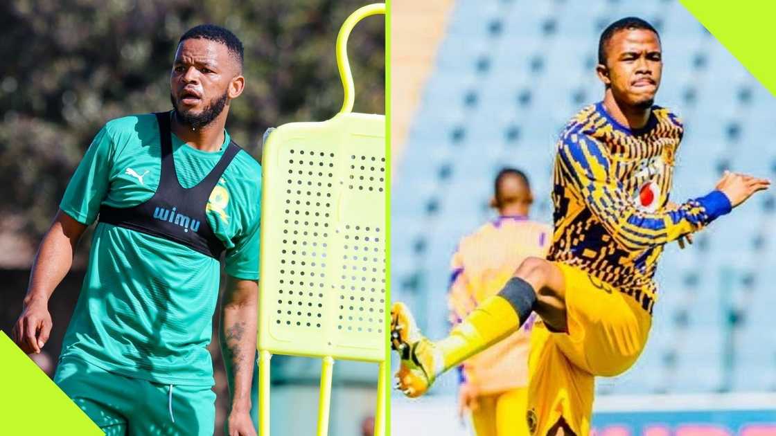 Sipho Mbule and Seabelo Radebe are two loanees looking to impress this season.