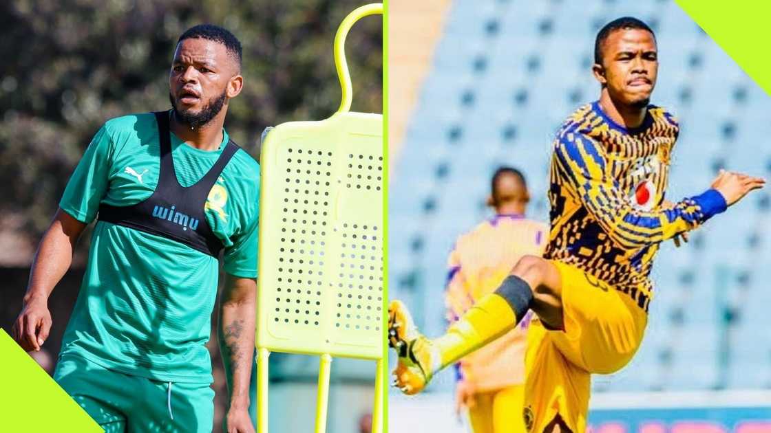 Sipho Mbule and Seabelo Radebe are two loanees looking to impress this season. Sipho Mbule and Seabelo Radebe are two loanees looking to impress this season.