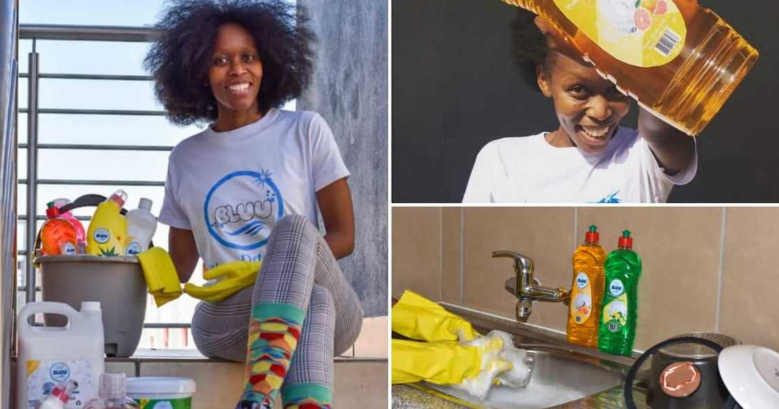 A single mom from Limpopo manufactures cleaning products from home A single mom from Limpopo manufactures cleaning products from home