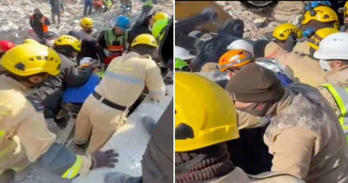 Gift of the givers and K9 unit rescue 80 year old woman in Turkey Gift of the givers and K9 unit rescue 80 year old woman in Turkey