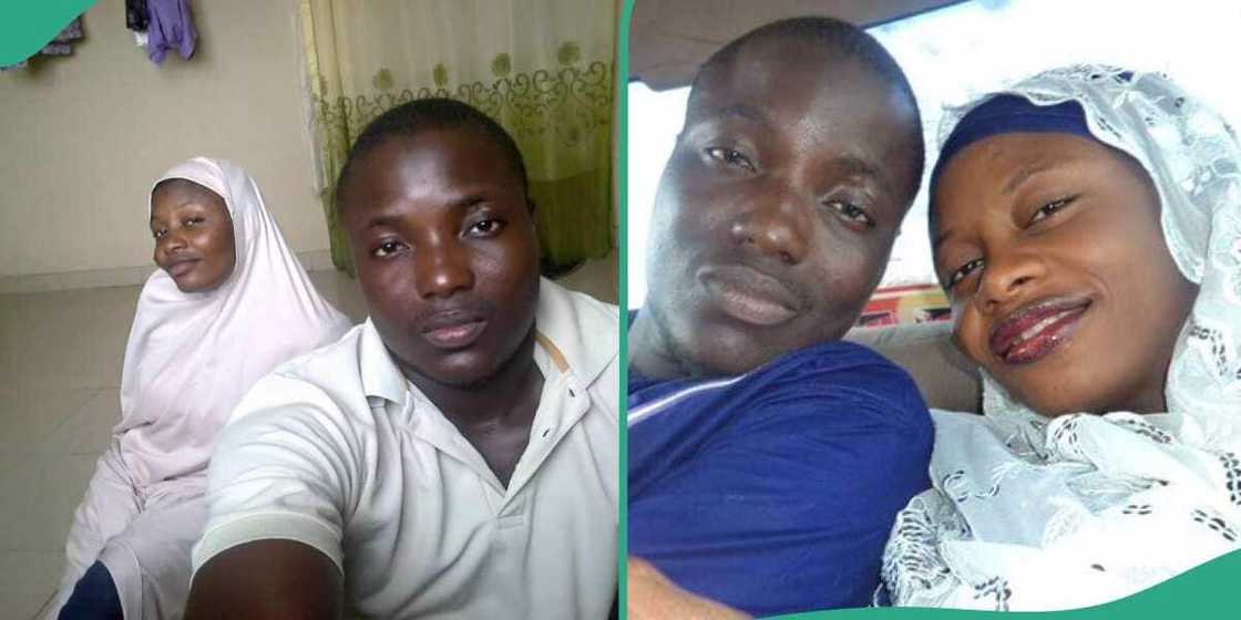 Man praises wife who married him when he couldn't afford a room and earned N35k Man praises wife who married him when he couldn't afford a room and earned N35k