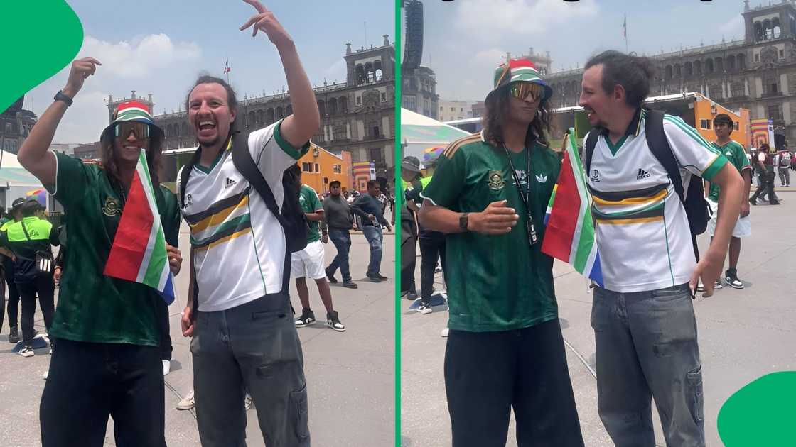 The enthusiastic football supporter rattled off his favourite South African music groups and sports teams The enthusiastic football supporter rattled off his favourite South African music groups and sports teams