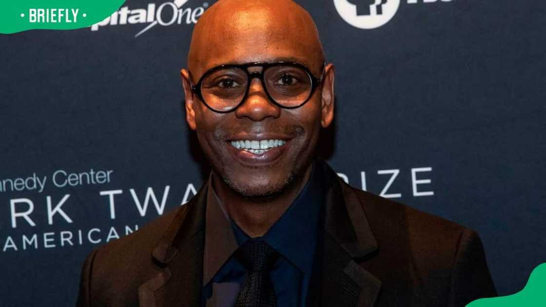 Dave Chappelle attending an award ceremony at the Kennedy Centre Dave Chappelle attending an award ceremony at the Kennedy Centre