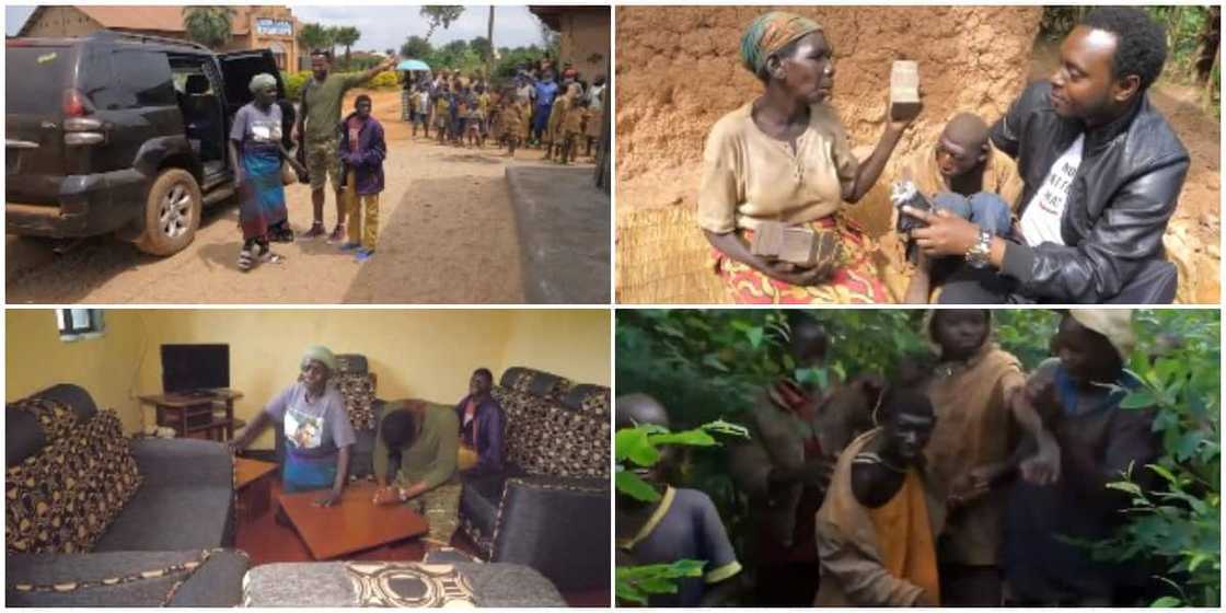 Boy Who Lived in Bushes and Eats Grass Gifted Furnished House, Wads of Cash in Emotional Video Boy Who Lived in Bushes and Eats Grass Gifted Furnished House, Wads of Cash in Emotional Video