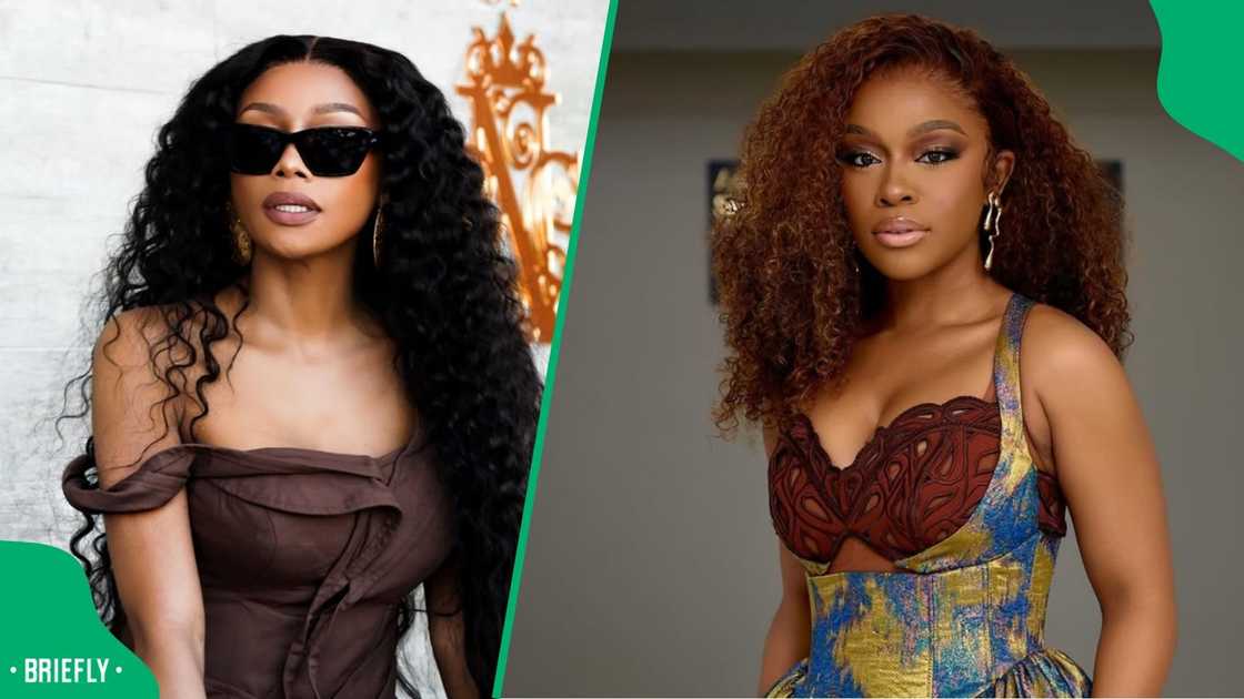 Fans speculated about Bonang Matheba and Nomzamo Mbatha's relationship