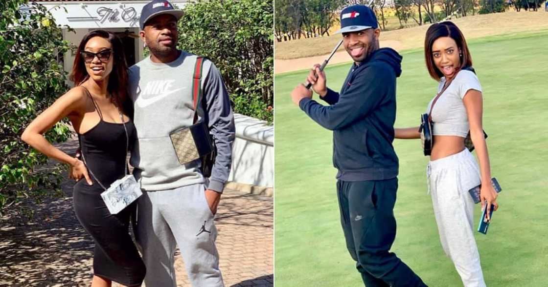 Itu Khune posted a picture of his “hot stuff” wifey Sphelele Makhunga in celebration of Valentine’s Day Itu Khune posted a picture of his “hot stuff” wifey Sphelele Makhunga in celebration of Valentine’s Day