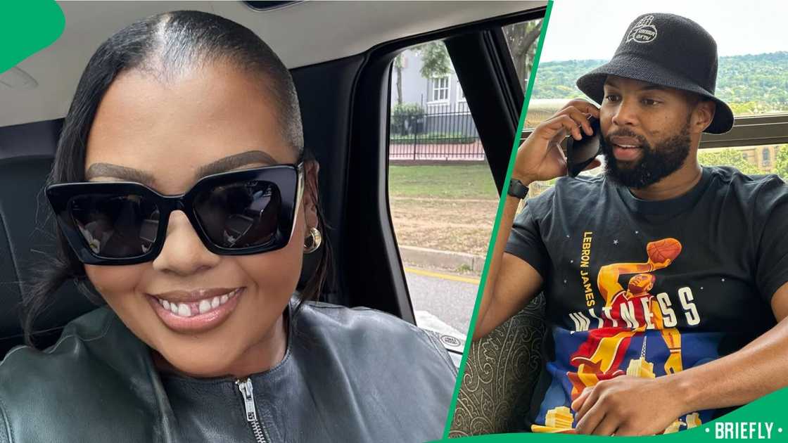 Anele Mdoda celebrates Sizwe Dhlomo on his 42nd birthday Anele Mdoda celebrates Sizwe Dhlomo on his 42nd birthday