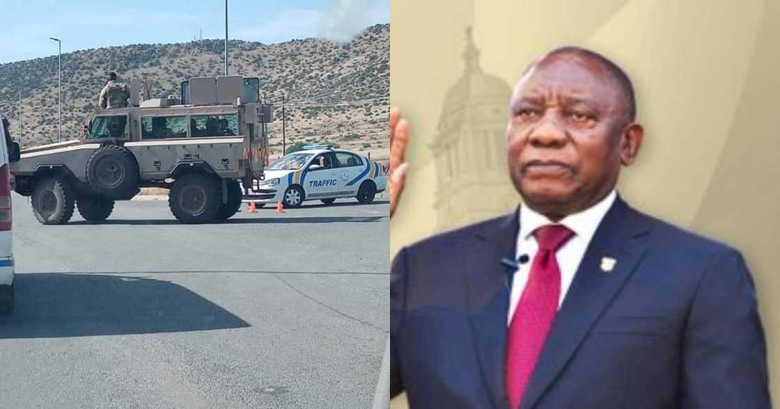 SA Probes Cyril Ramaphosa About Deploying Sandf During Bloem Address